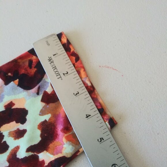 Logo by Lori Goldstein adobo all over print blouse women's size M - Picture 9 of 16